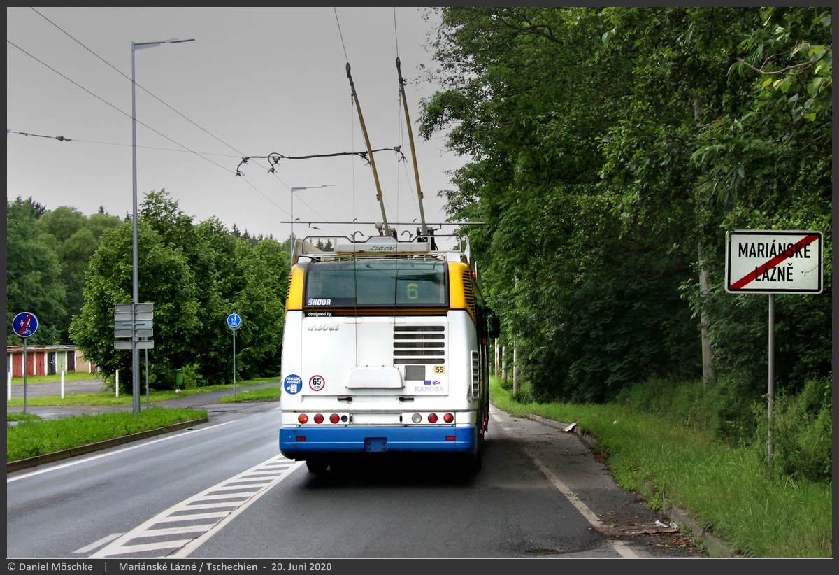 Марианске-Лазне, Škoda 24Tr Irisbus Citelis № 55