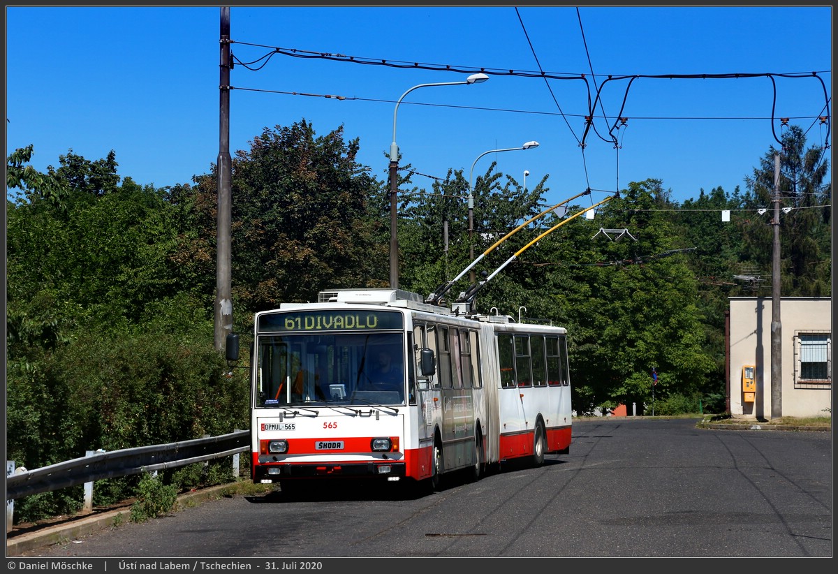 Усти-над-Лабем, Škoda 15Tr13/6M № 565