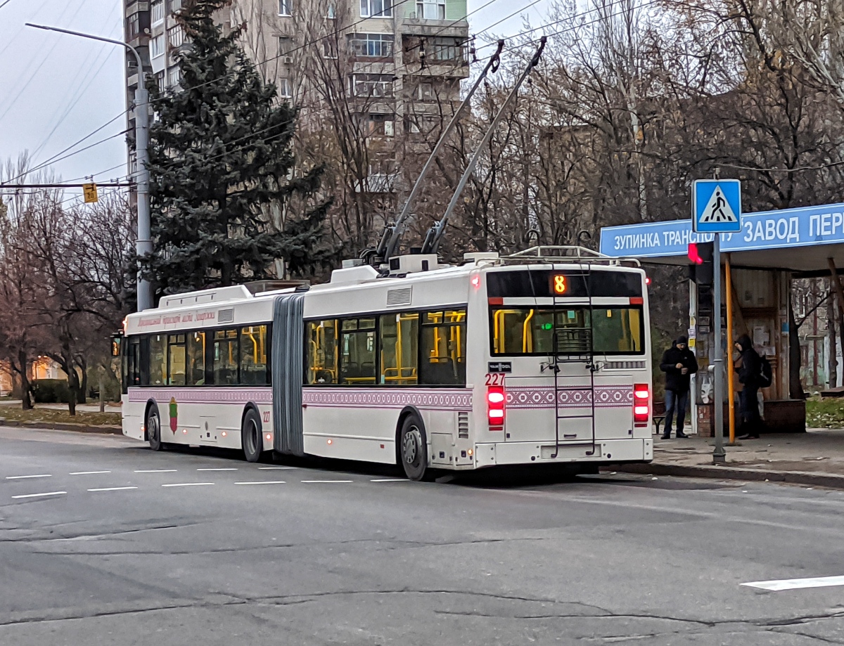 Запорожье, Van Hool AG 300T № 227