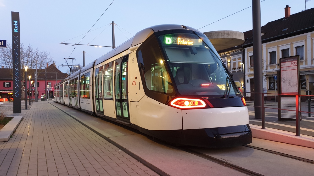 Страсбург, Alstom Citadis 403NG № 3012