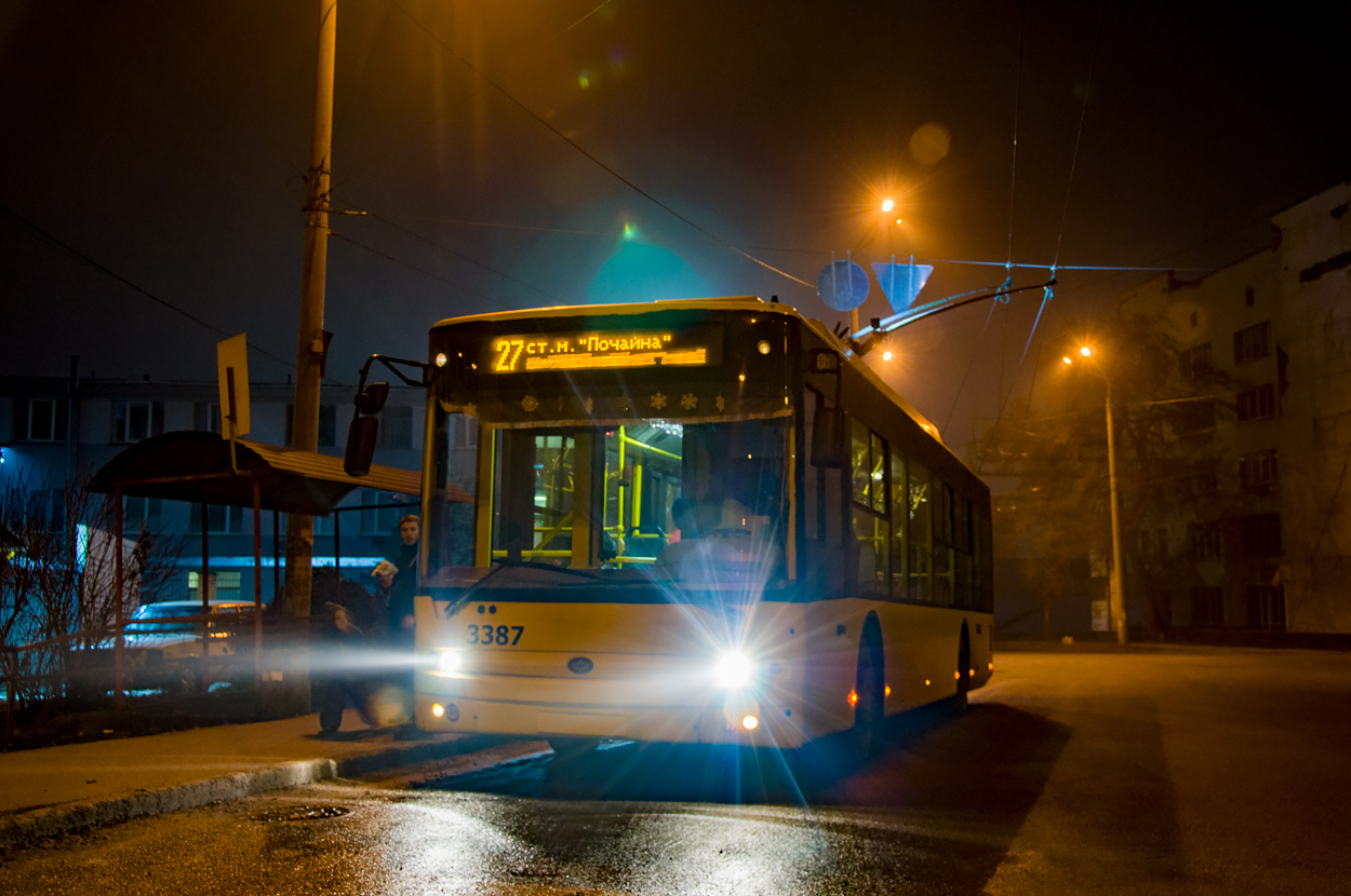 Киев, Богдан Т70110 № 3387