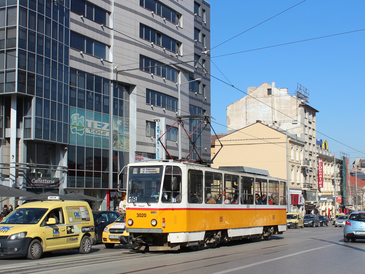 София, Tatra T6A2B № 3020