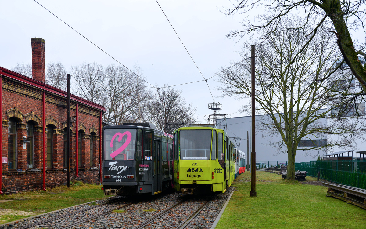 Лиепая, Tatra KT4SU № 231