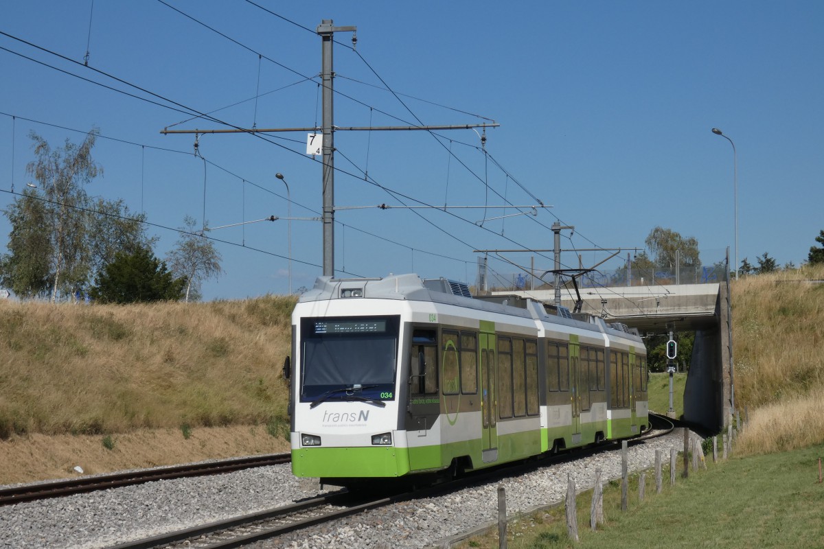 Невшатель, Stadler Be 4/8 № 034