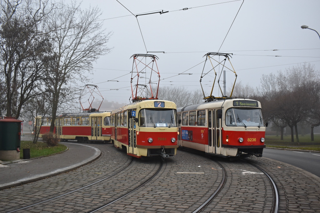 Praha, Tatra T3SU № 7001; Praha — Christmas tram
