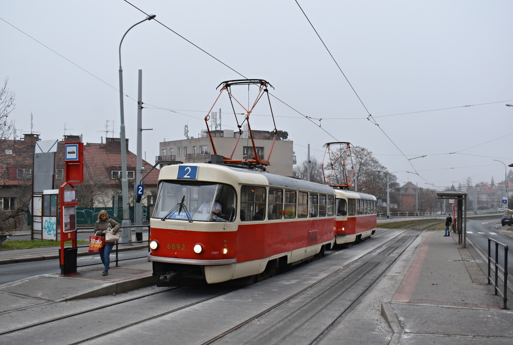 Praha, Tatra T3 č. 6892