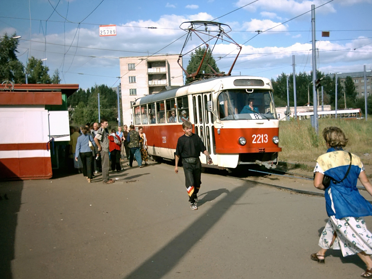 Ижевск, Tatra T3SU (двухдверная) № 2213