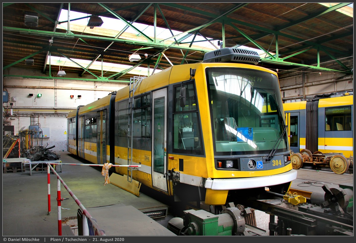 Пльзень, Škoda 03T3 Astra № 304