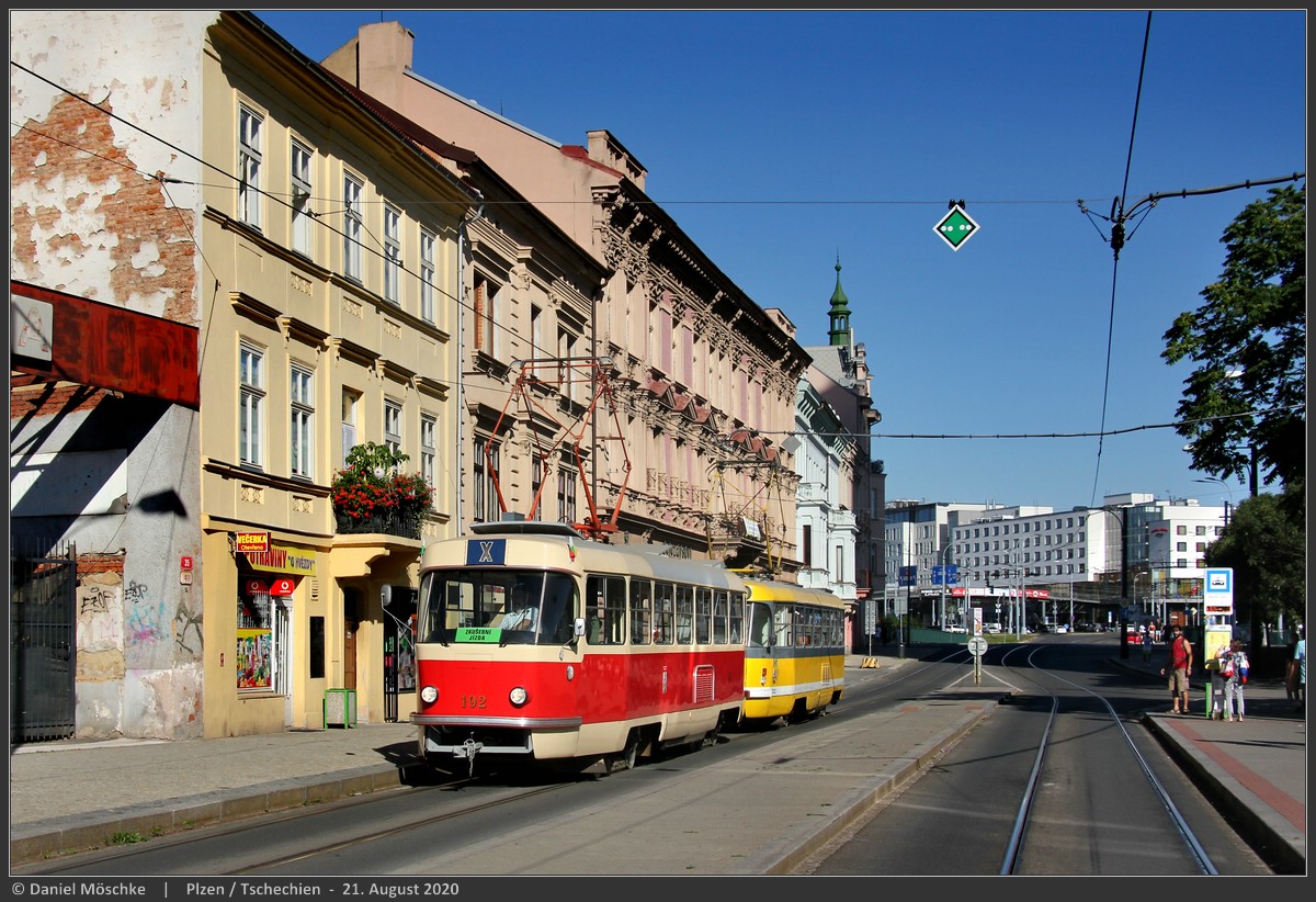 Пльзень, Tatra T3 № 192
