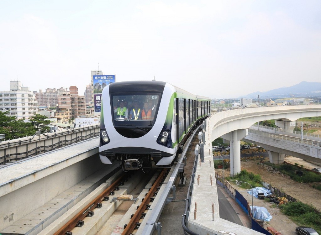Тайчжун, Kawasaki / TRSC № 09; Тайчжун — Линии метро и инфраструктура