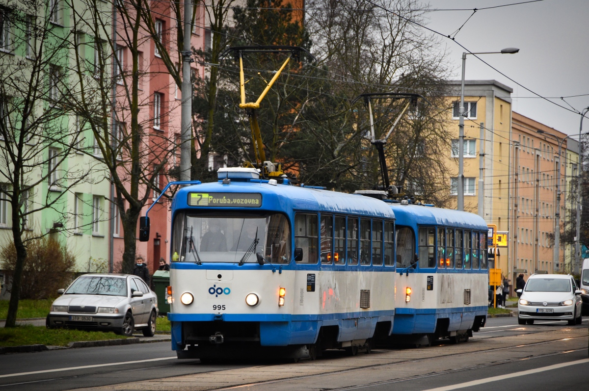 Острава, Tatra T3R.P № 995