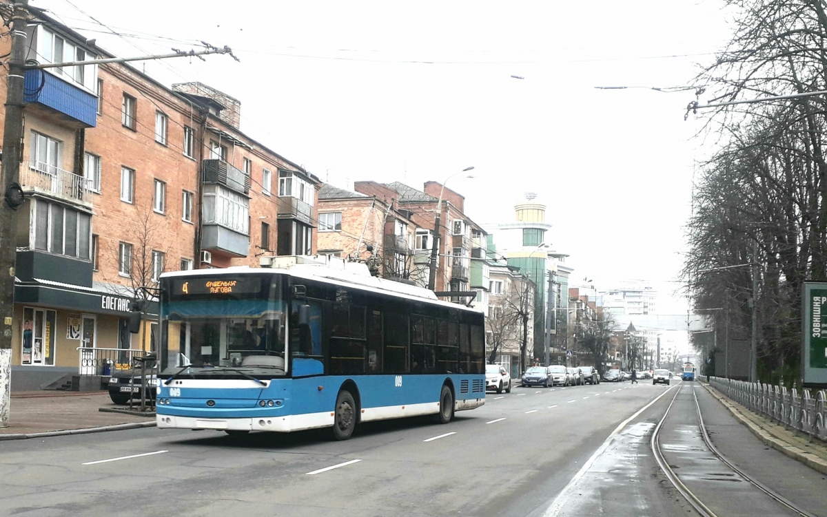 Винница, Богдан Т70117 № 009; Винница, SWS/SIG/BBC Be 4/6 "Mirage" № 343