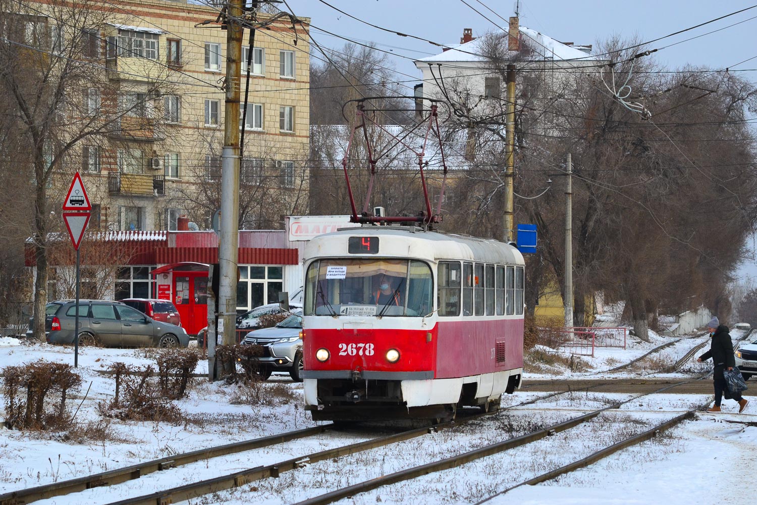Wołgograd, Tatra T3SU (2-door) Nr 2678