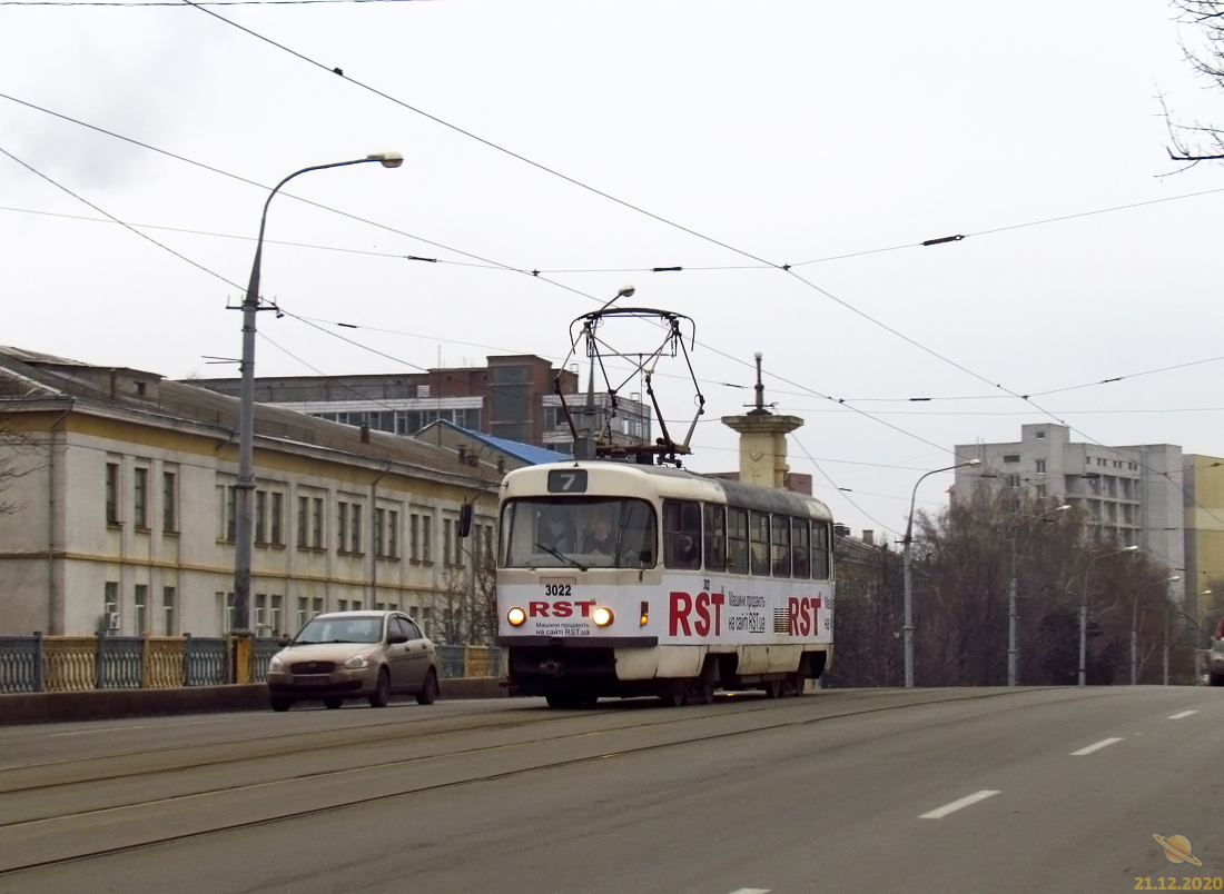 Харьков, Tatra T3SUCS № 3022