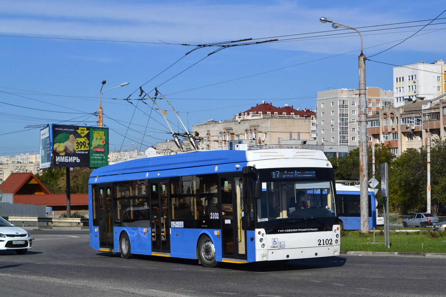 Севастополь, Тролза-5265.02 «Мегаполис» № 2102