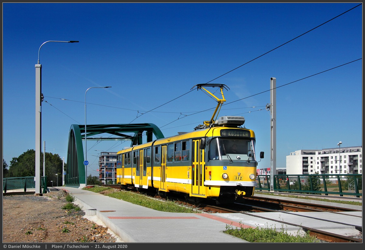 Пльзень, Tatra K3R-NT № 312