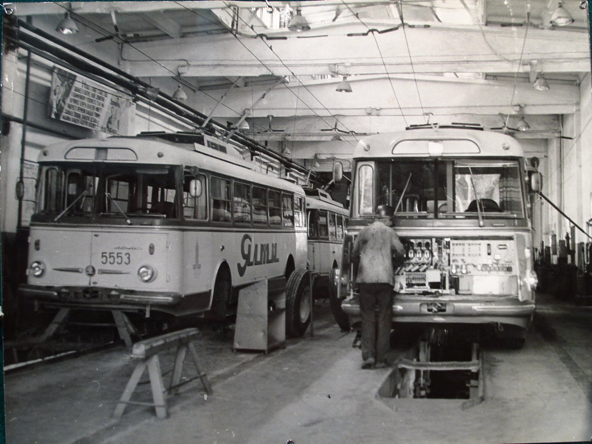 Крымский троллейбус, Škoda 9Tr21 № 5553; Крымский троллейбус — Исторические фотографии (1959 — 2000)