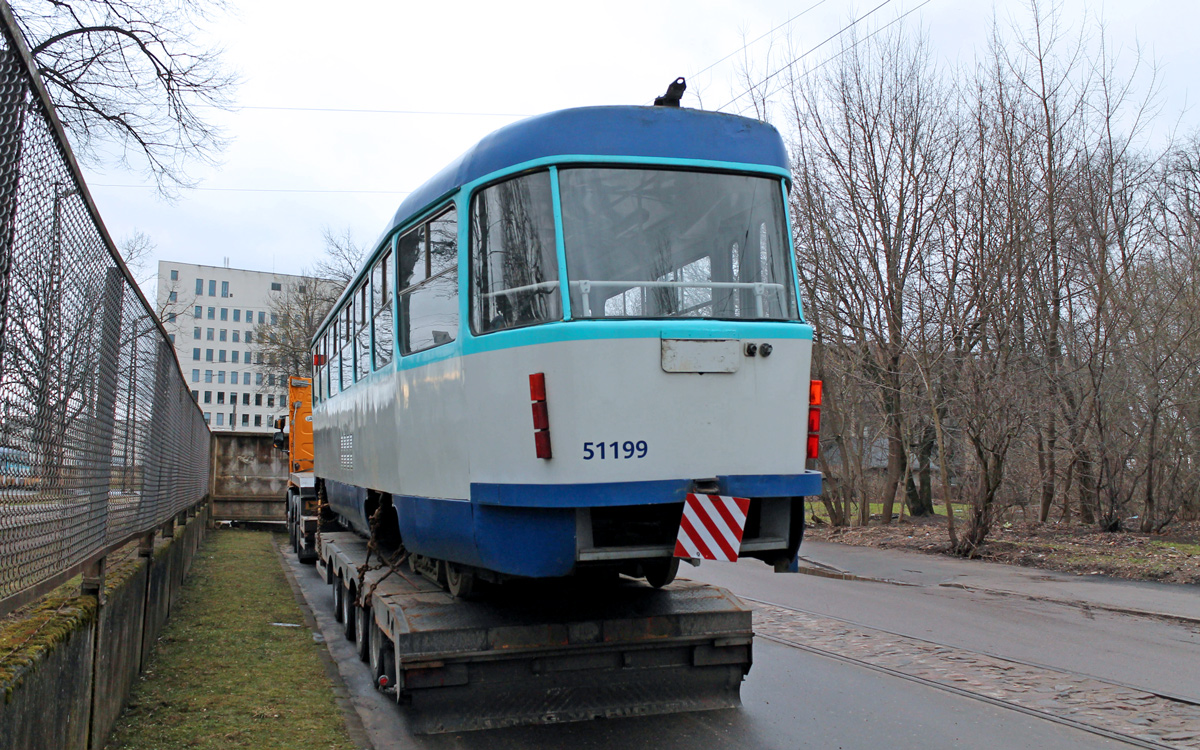 Riga, Tatra T3A — 51199; Riga — Transportation of Rolling Stock