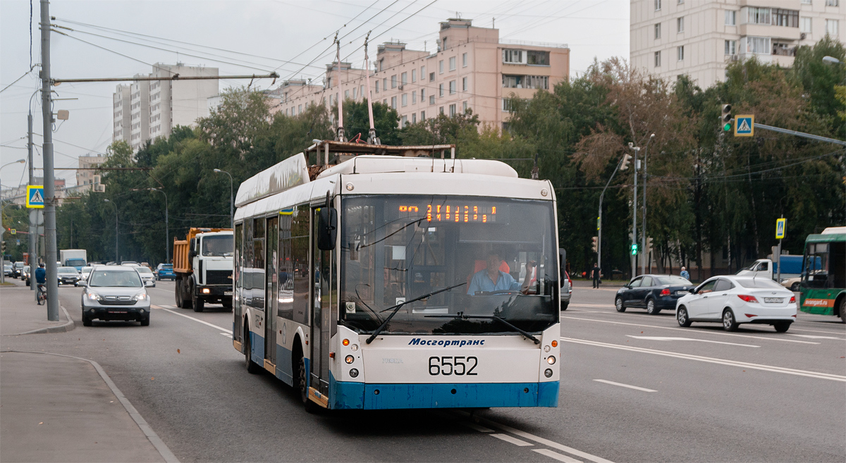 Москва, Тролза-5265.00 «Мегаполис» № 6552