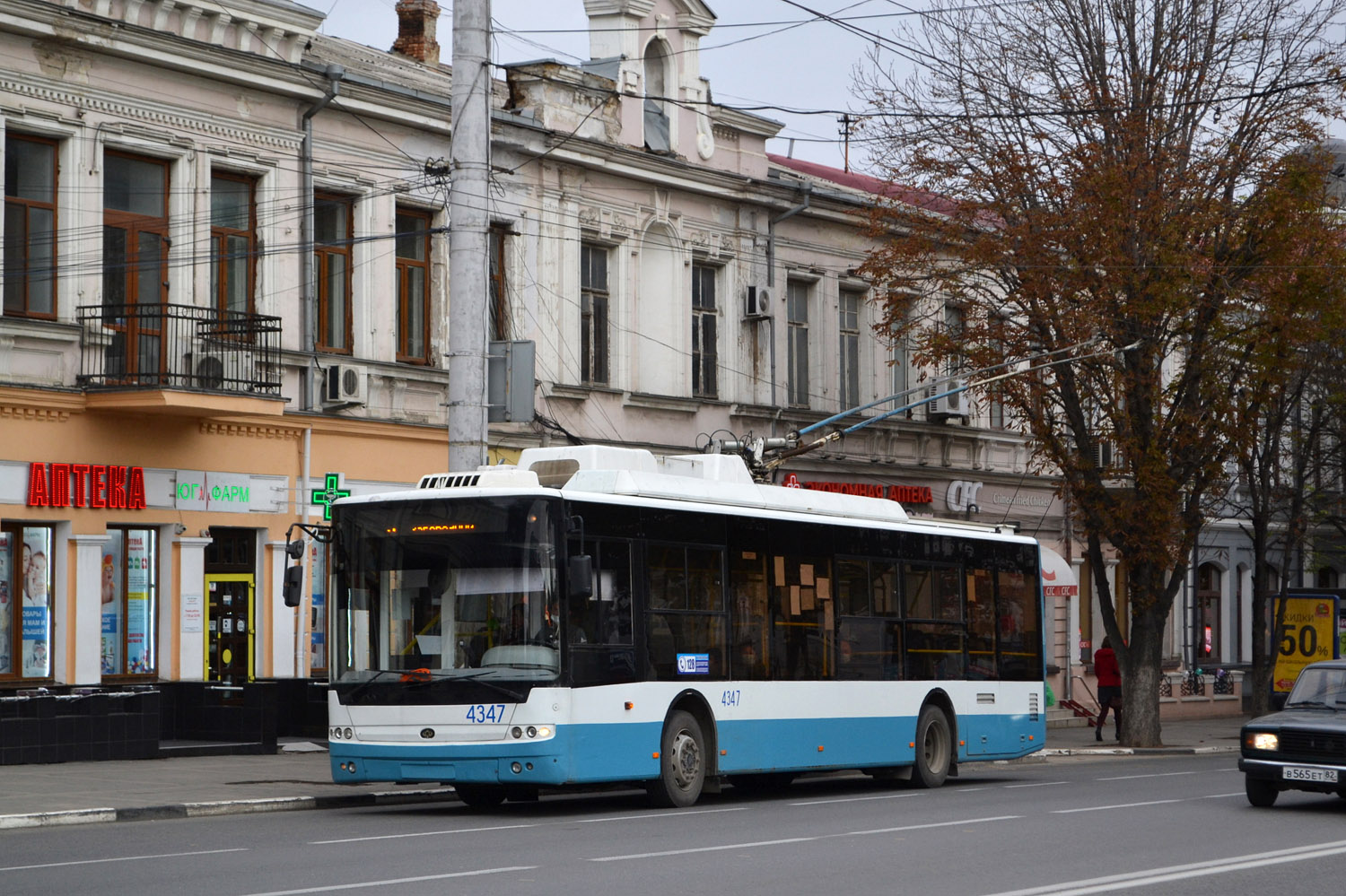 Крымский троллейбус, Богдан Т70110 № 4347