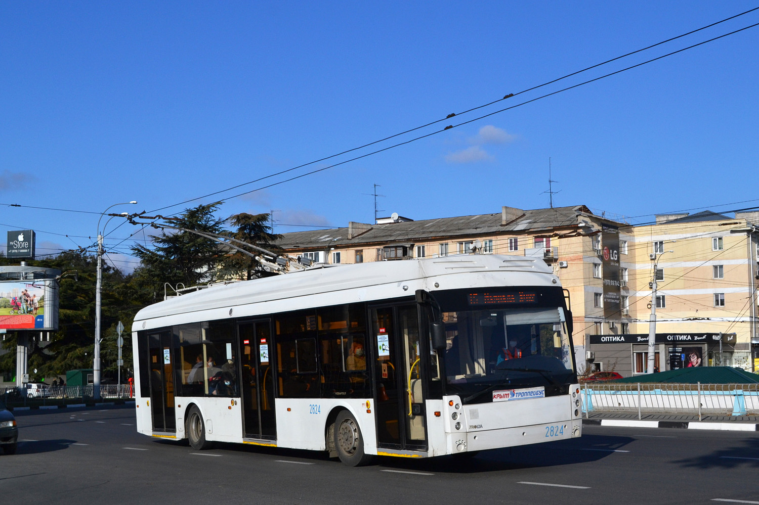 Trolleybus de Crimée, Trolza-5265.03 “Megapolis” N°. 2824