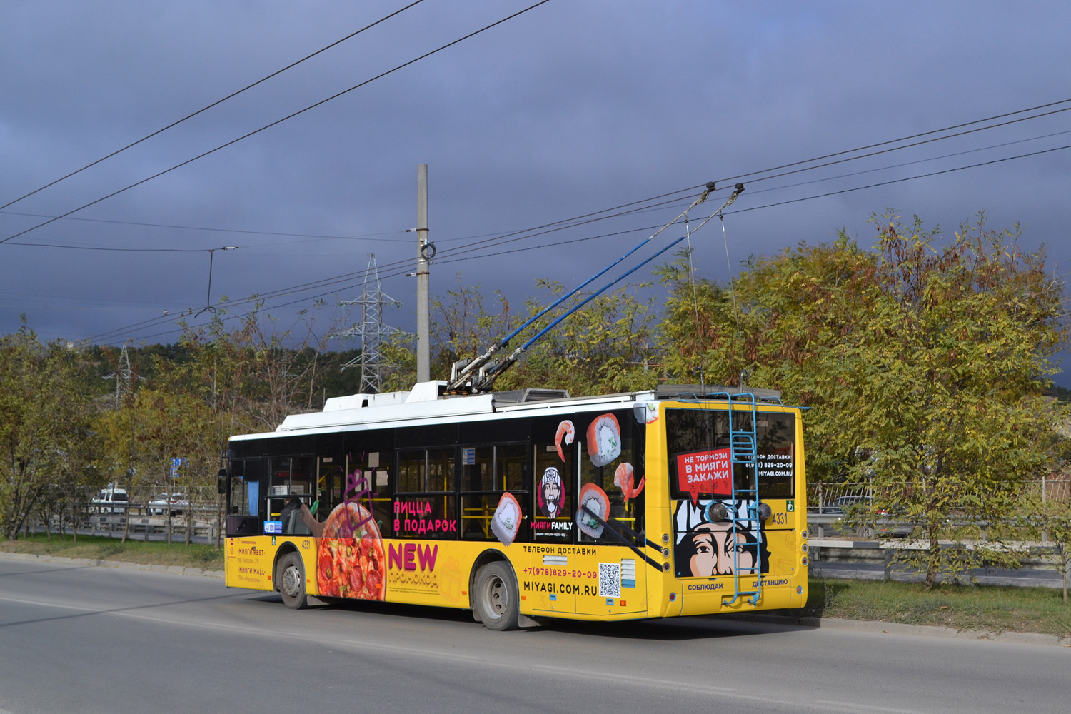 Крымский троллейбус, Богдан Т70110 № 4331