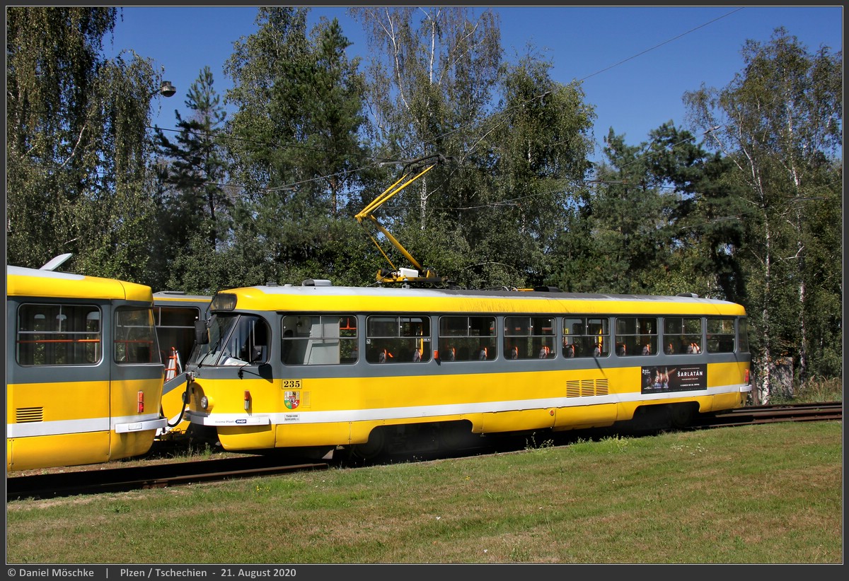 Пльзень, Tatra T3R.P № 235