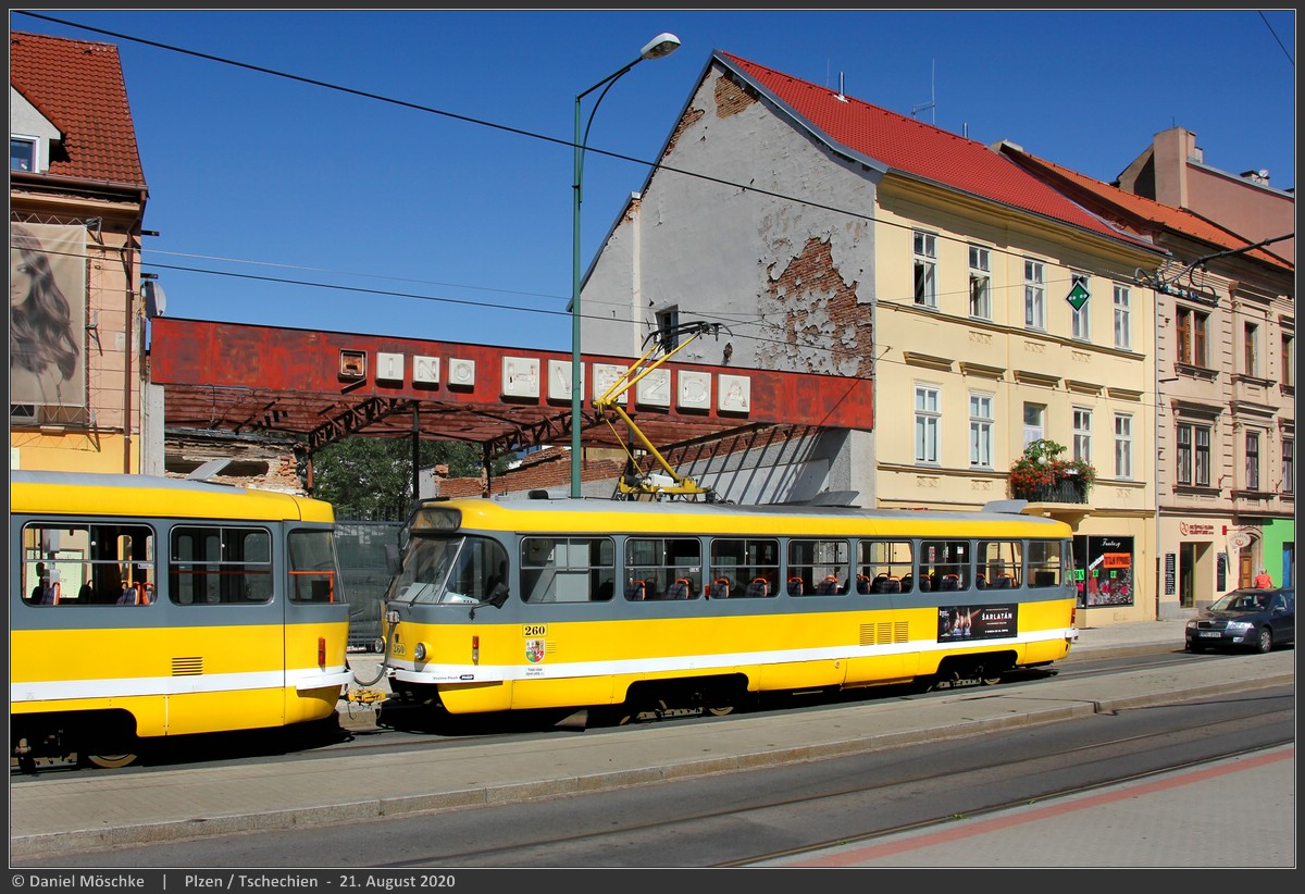 Пльзень, Tatra T3R.P № 260