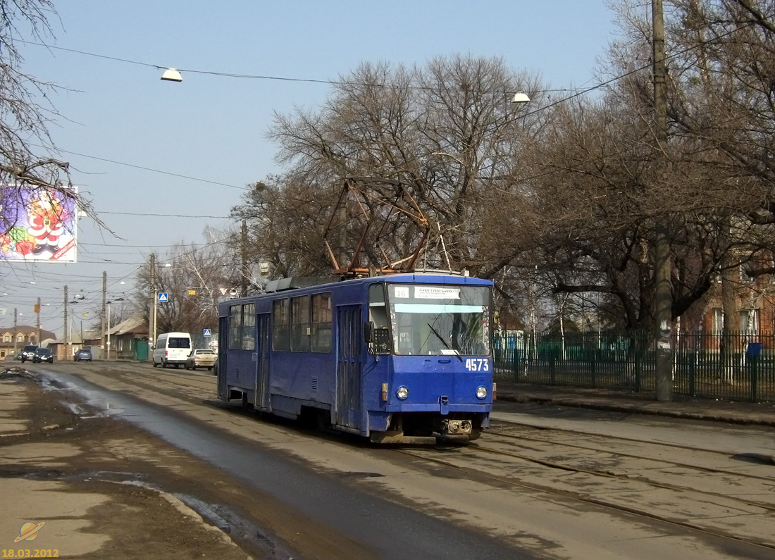 Харьков, Tatra T6B5SU № 4573