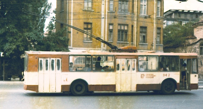 Пловдив, ЗиУ-682УП НРБ № 342; Пловдив — Исторически снимки — Тролейбуси • Исторические фотографии — Троллейбусов Пловдив, ЗиУ-682УП НРБ № 342; Пловдив — Исторически снимки — Тролейбуси • Исторические фотографии — Троллейбусов