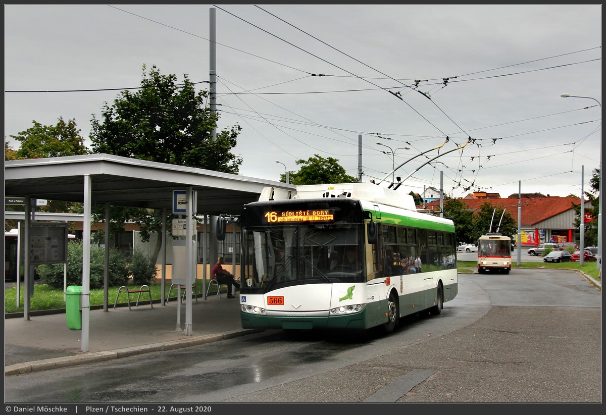 Пльзень, Škoda 26Tr Solaris III № 566