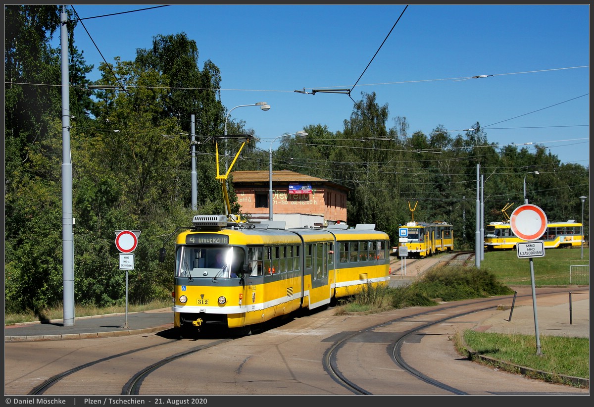 Пльзень, Tatra K3R-NT № 312