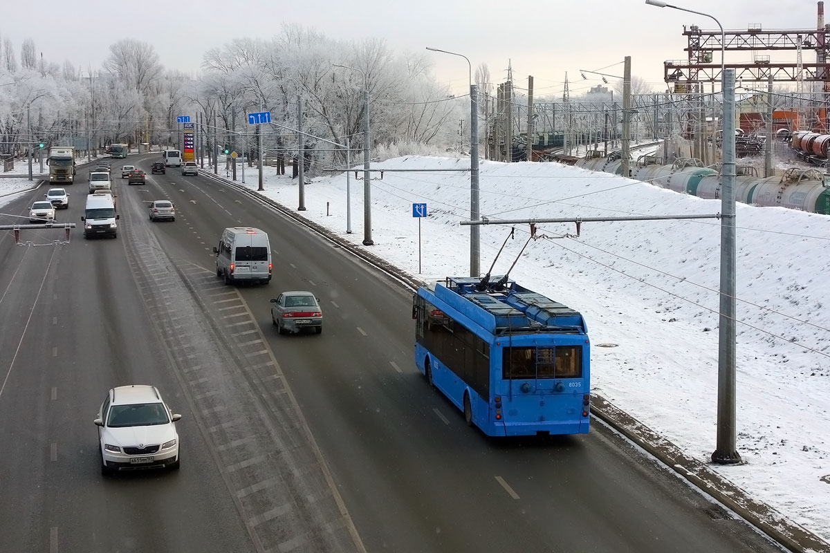 Саратов, Тролза-5265.00 «Мегаполис» № 8035; Саратов — Троллейбусные линии