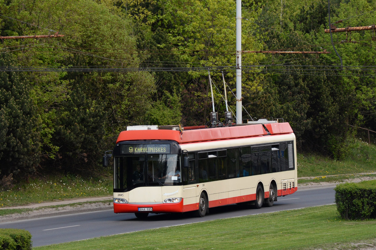 Vilnius, Solaris Trollino II 15 AC Nr. 2695