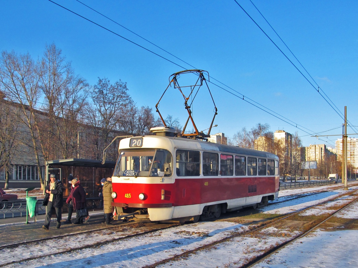 Харьков, Tatra T3SUCS № 485
