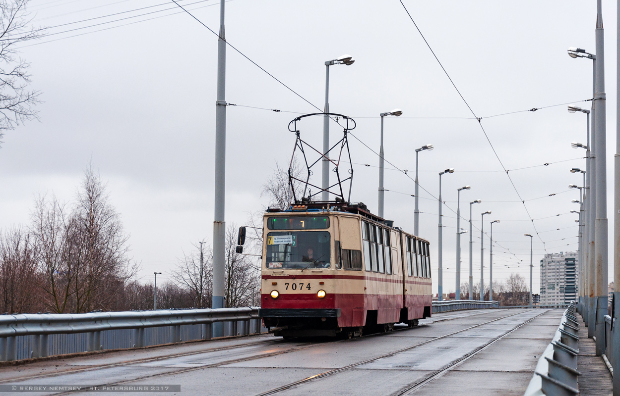 Санкт-Петербург, ЛВС-86К № 7074