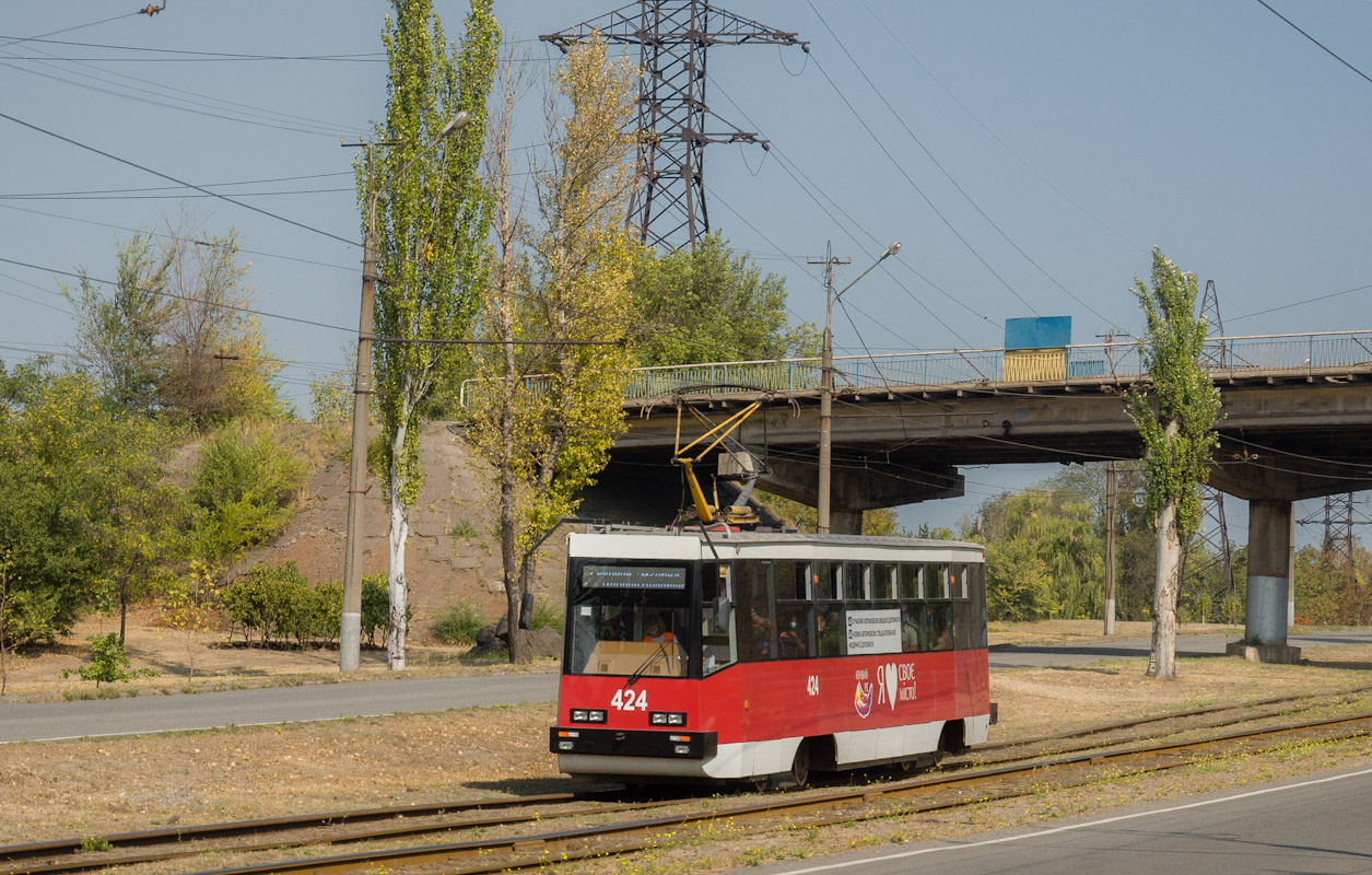 Кривий Ріг, 71-605 (КТМ-5М3) № 424