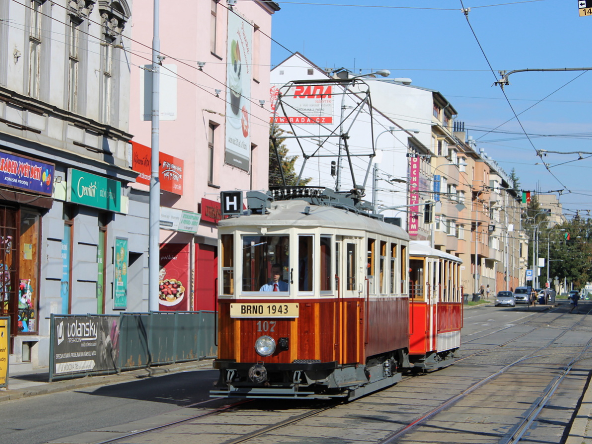 Брно, KPS mv6.3 № 107; Брно — Dopravní nostalgie 2020