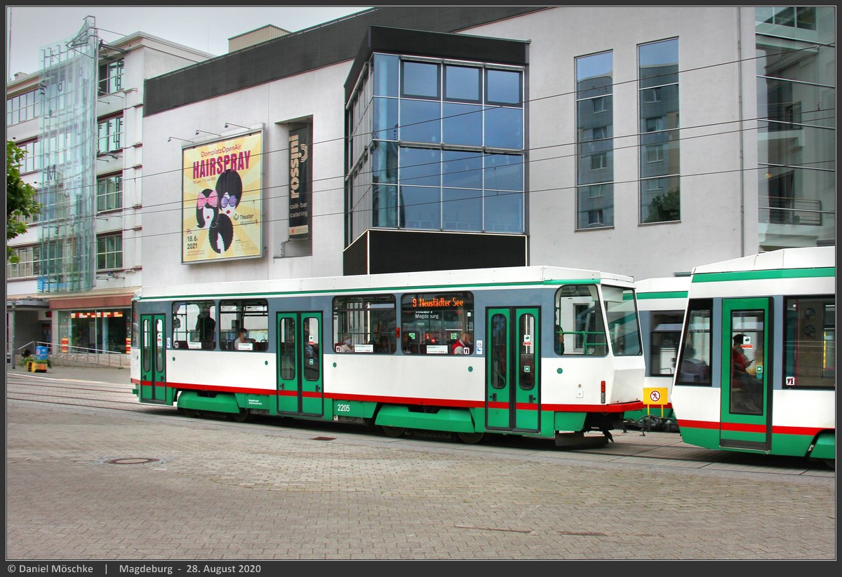 Magdeburg, Tatra B6A2M # 2205