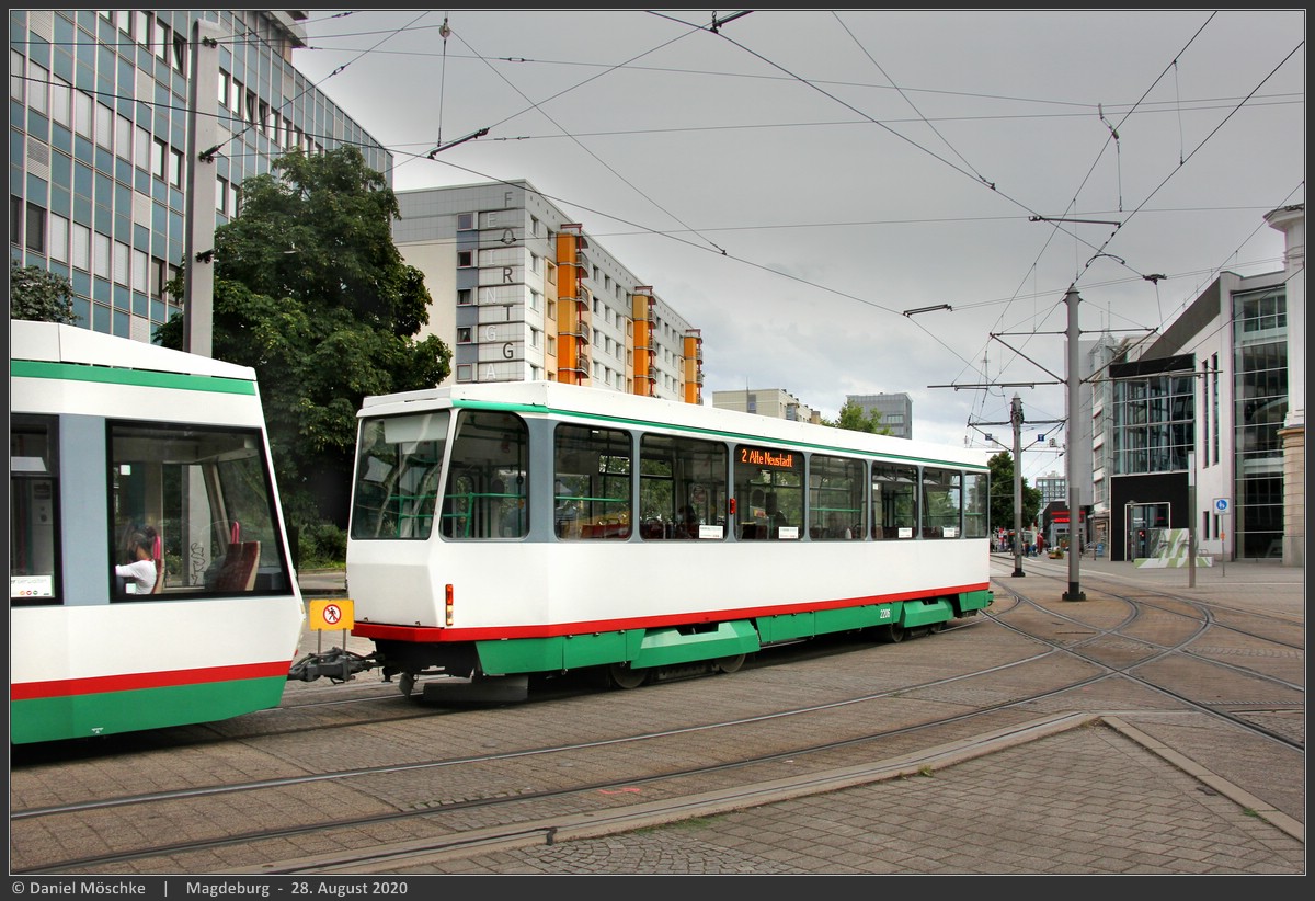 Magdeburg, Tatra B6A2M № 2206