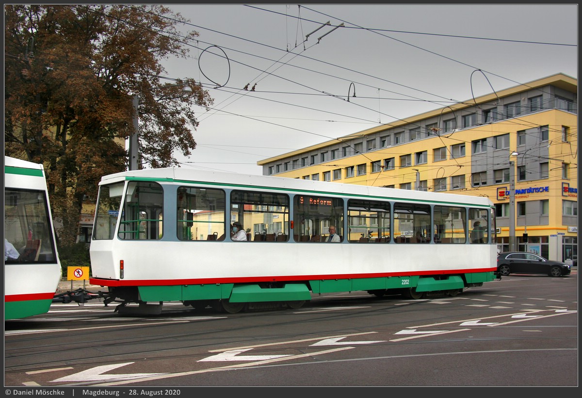 Magdeburg, Tatra B6A2M č. 2202