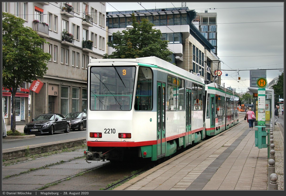 Magdeburg, Tatra B6A2M № 2210
