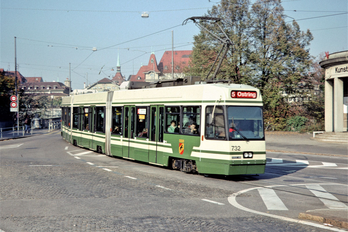 Берн, ACMV/ABB/Duewag Be 4/8 № 732