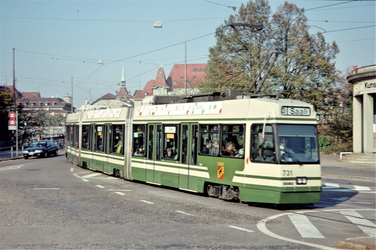 Берн, ACMV/ABB/Duewag Be 4/8 № 731