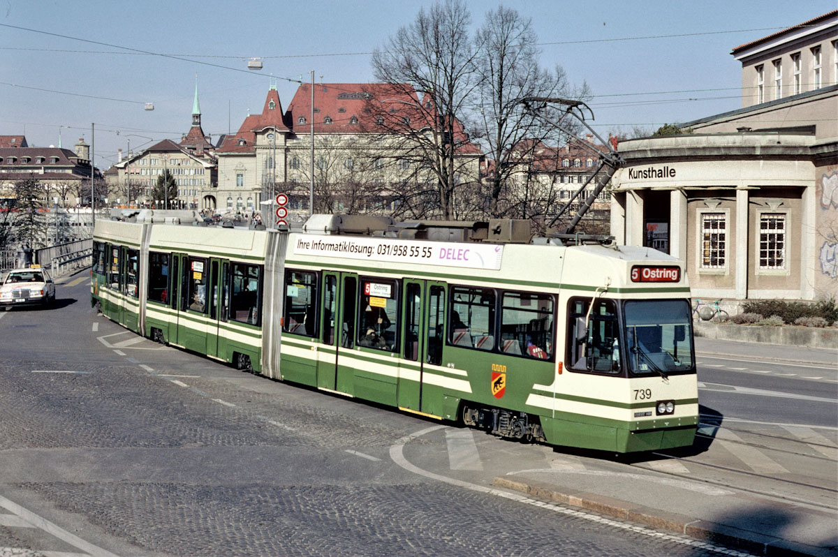 Берн, ACMV/ABB/Duewag Be 4/8 № 739