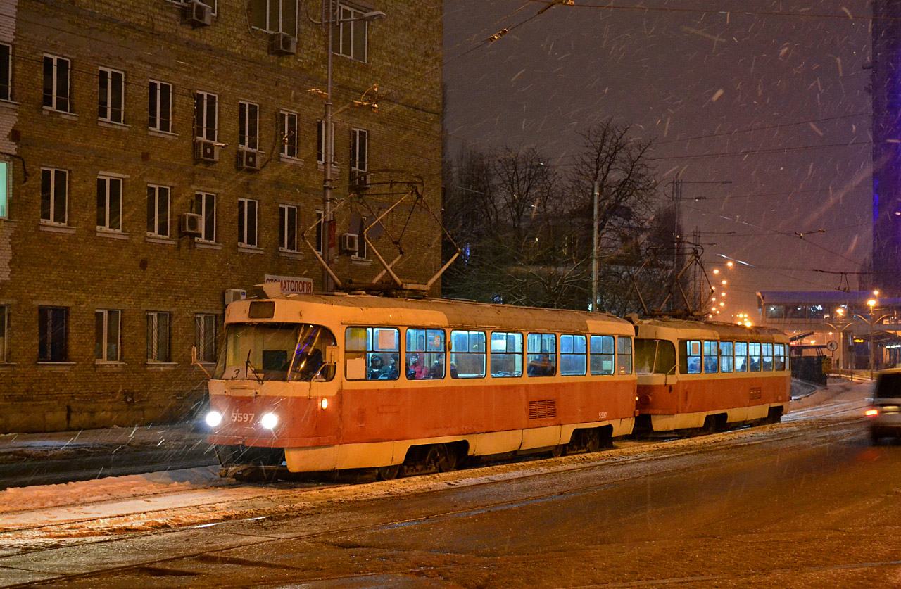 Киев, Tatra T3SU № 5597