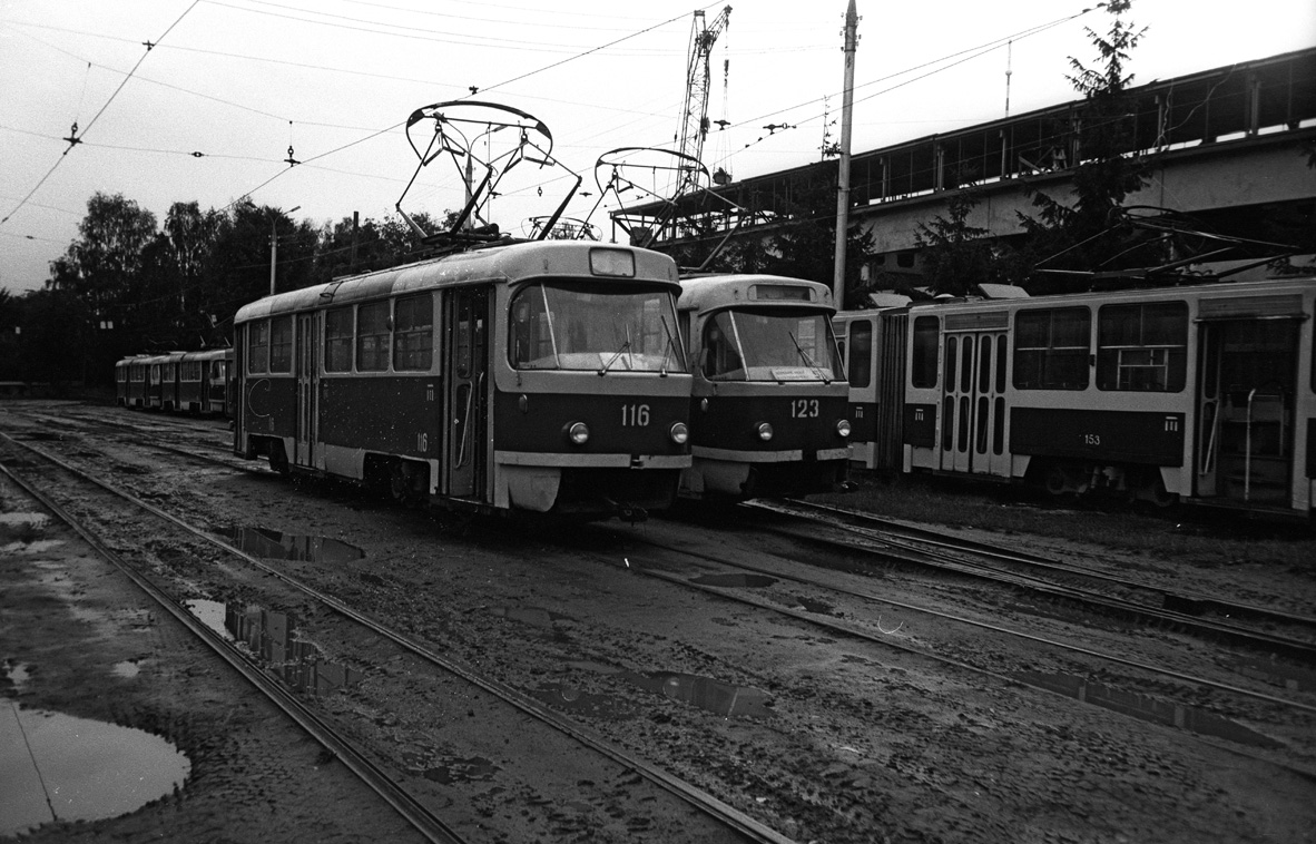 Vinnyica, Tatra T4SU — 116; Vinnyica, Tatra T4SU — 123; Vinnyica — Old photos