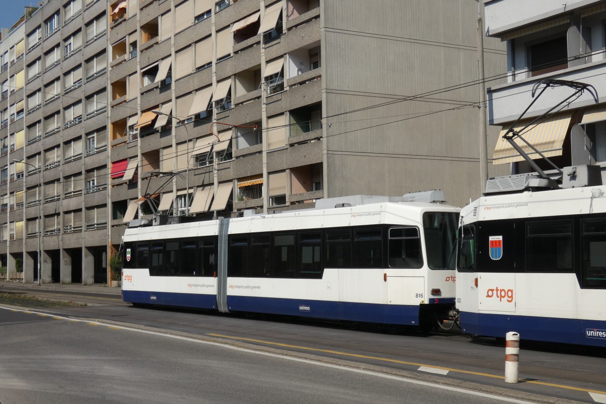 Geneva, ACMV/ABB/Duewag Be 4/6 Nr. 816