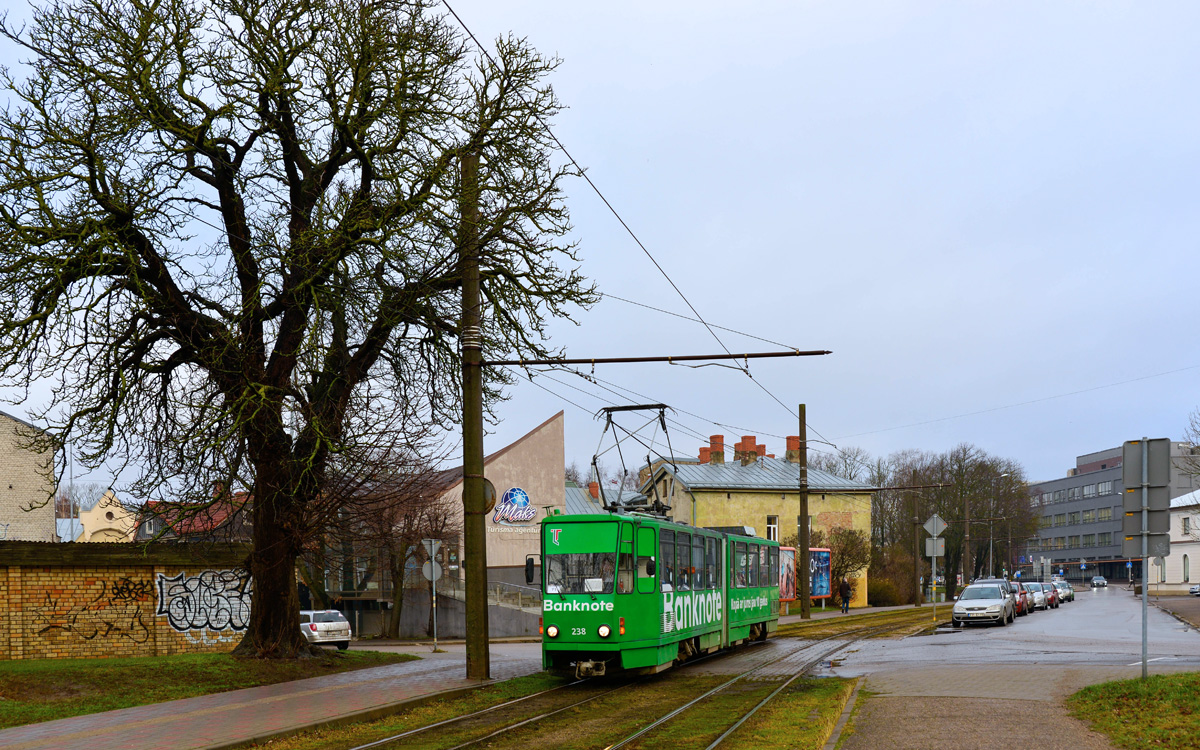 Лиепая, Tatra KT4D № 238