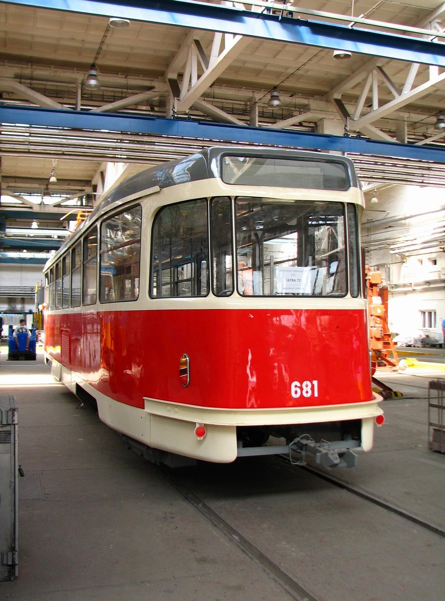 Острава, Tatra T2 № 681